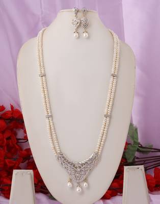 Real Natural Hyderabadi Rani Har pearls Set 1