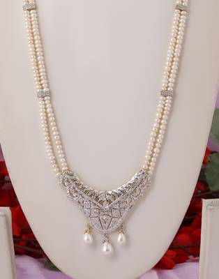 Real Natural Hyderabadi Rani Har pearls Set 2