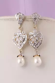 Real Natural Hyderabadi Rani Har pearls Set
