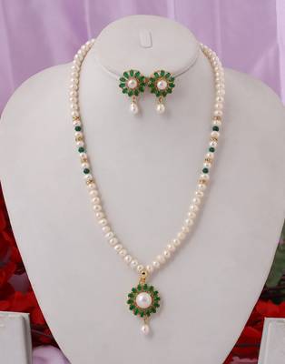 Real Natural Hyderabadi pearls Set With Certificate 1