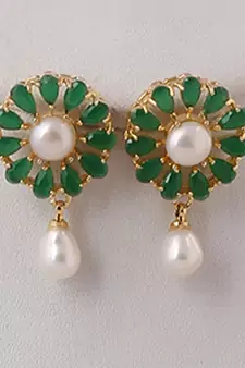 Real Natural Hyderabadi pearls Set With Certificate