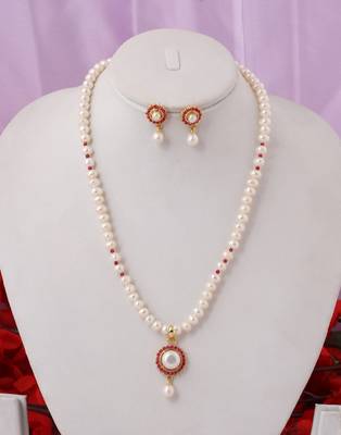 Real Natural Hyderabadi pearls Set 1