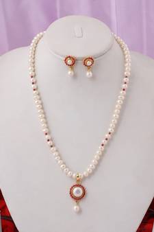 Real Natural Hyderabadi pearls Set