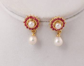 Real Natural Hyderabadi pearls Set 3