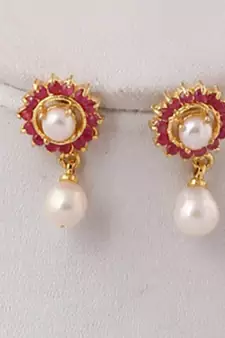Real Natural Hyderabadi pearls Set