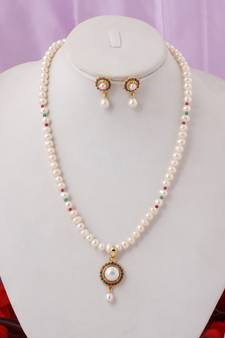 Real Natural Hyderabadi pearls Set