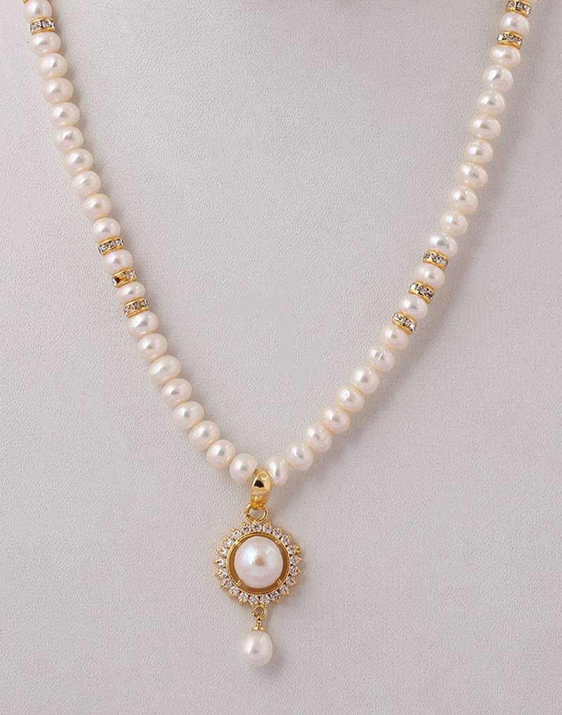 Real Natural Hyderabadi pearls Set With Certificate
