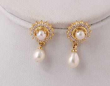 Real Natural Hyderabadi pearls Set With Certificate 3