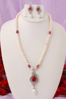Real Natural Hyderabadi pearls Set