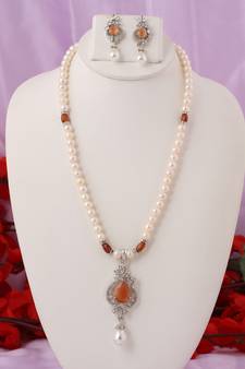 Real Natural Hyderabadi pearls Set