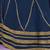 NAVY BLUE GOTA PATTI LACE GEORGETTE FESTIVE & PARTY WEAR SEMI STITCHED LEHENGA