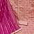 Peach bandhej chanderi salwar