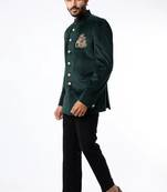 Hand Embroidery work bandhgala set