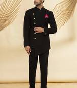 Assymetrical bandgala with overlap flap