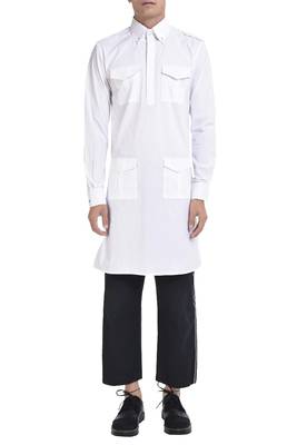 Pattern stitched pathani Kurta 1