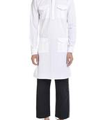 Pattern stitched pathani Kurta