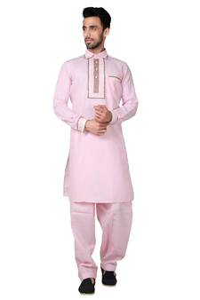 Pattern stitched pathani Kurta