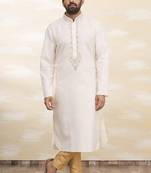 Front Embroidery design solid stitched kurta