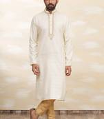 Front Embroidery design solid stitched kurta