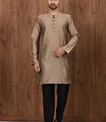 solid stitched kurta