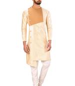 Patch Work pintuk design front open kurta