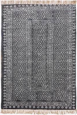 Indian Cotton Rug Kitchen Rug Yoga Garden Rug Dining Room Rug Handmade Rug Area Rug 1