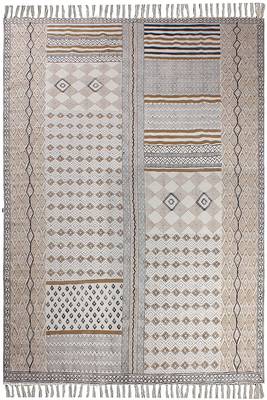 Handmade Cotton Dhurrie Area Rugs Bohomian Kilims Indoor Kitchen Carpet Flatwoven Rug 1