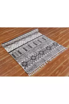 Square Area Rug Runner Area Rug Small Rug Dining Room Rug Kitchen Rug Indian Cotton Rug