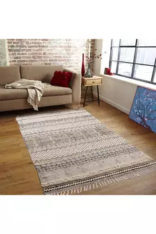 Handmade Cotton Dhurrie Area Rugs Indoor Kitchen Carpet Bohomian Kilims