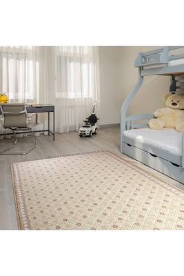 Indoor Kitchen Carpet Hand Block Printed Rug Handmade Cotton Dhurrie 2