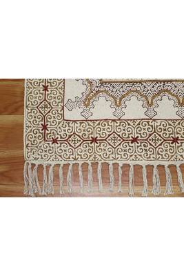 Indoor Kitchen Carpet Hand Block Printed Rug Handmade Cotton Dhurrie 5