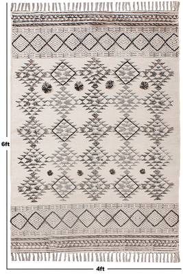 Yoga Garden Rug Geometric Rug Dining Room Rug Kitchen Rug Moroccan Rug 3
