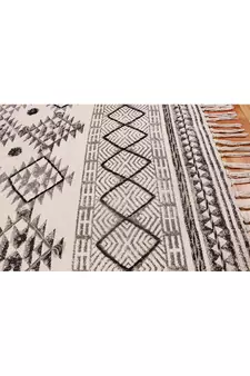 Yoga Garden Rug Geometric Rug Dining Room Rug Kitchen Rug Moroccan Rug