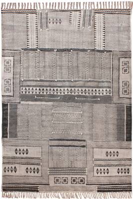 Throw Rug Indoor Kitchen Carpet Hand Block Printed Rug 1