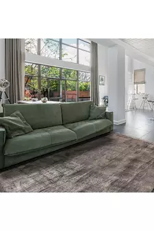 Cotton Dhurrie Hand Block Printed Area Rug Living Room Decor Gray Rug
