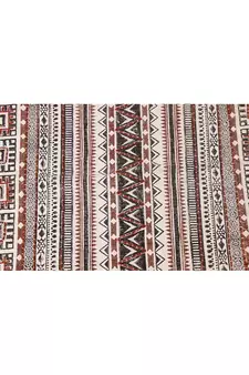 Handmade Gray Cotton Dhurrie Area Rug Boho Kilim Home Decorative Carpet