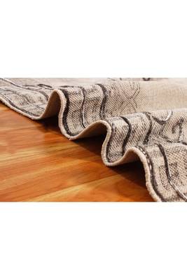 Bedroom Decor Hand Block Printed Cotton Dhurrie Flat Woven Geometric Rug 4