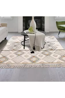 Cotton Dhurrie Hand Made Area Rug Garden Outdoor Beach Yoga Carpet