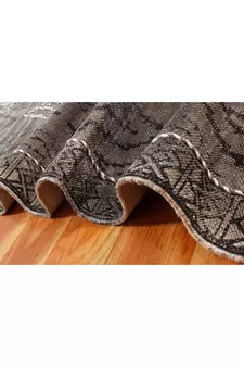 Living Room Area Rug Hand Made Cotton Dhurrie Boho Kilims Throw Rug Flat Woven