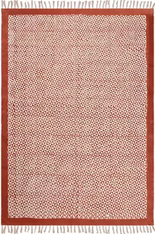 Indian Cotton Rug Kitchen Rug Yoga Garden Rug Dining Room Rug Handmade Rug
