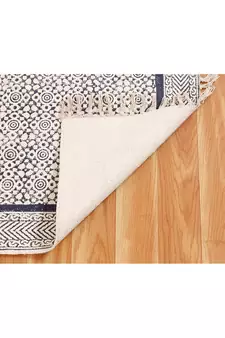 Handmade Cotton Dhurrie Area Rugs Bohomian Kilims Indoor Kitchen Carpet