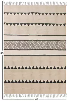 Custom Area Rug Small Rug Dining Room Rug Kitchen Rug Indian Cotton Rug