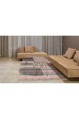 Handmade Cotton Dhurrie Hand Block Printed Rug  Area Rugs 2