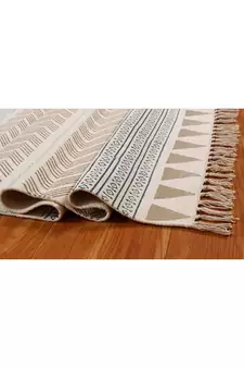 Indoor Kitchen Carpet Flatwoven Throw Rug Bohomian Kilims