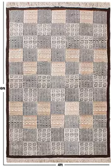 Kitchen Rug Living Room Rug Indian Cotton Rug Yoga Garden Rug Kilim Rug