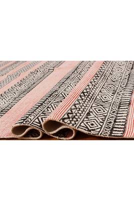 Geometric Rug Handmade Cotton Dhurrie Area Rugs Bohomian Kilims Indoor 4
