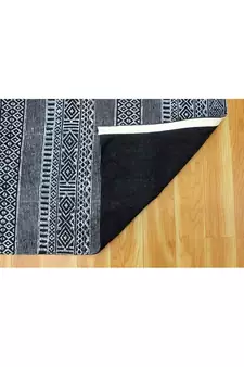 Indigo Rug Handmade Bohomian Kilims Indoor Kitchen Carpet Flatwoven Throw Rug