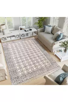 Yoga Outdoor Rug Geometric Rug Living Room Rug Kitchen Rug Moroccan Rug