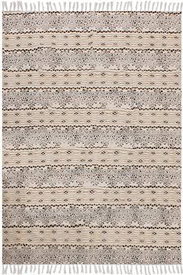 Handmade Cotton Dhurrie Boho Kilims Indoor Kitchen Flatwoven Throw Rug 1