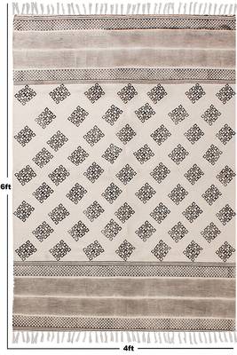 Indian Handmade Cotton Durries Kitchen Area Rug Living Room Carpet Bedroom Rugs 3